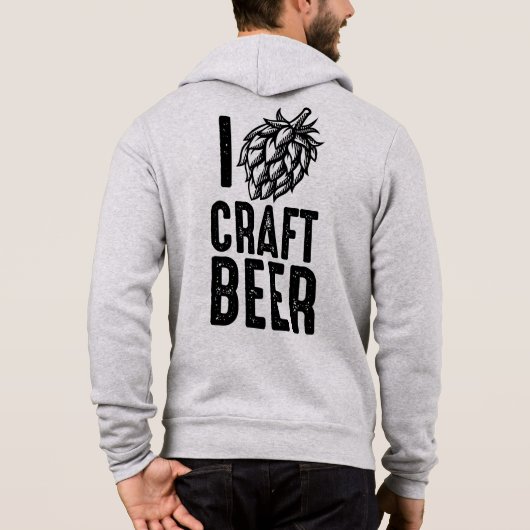 I Hop Craft Beer Hoodie (Achterkant)
