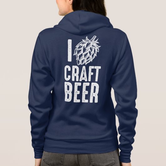 I Hop Craft Beer Hoodie (Achterkant)