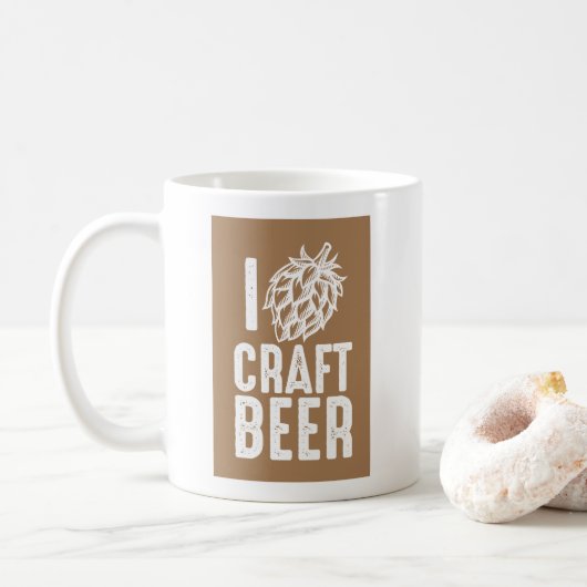 I Hop Craft Beer Koffiemok (Met donut)