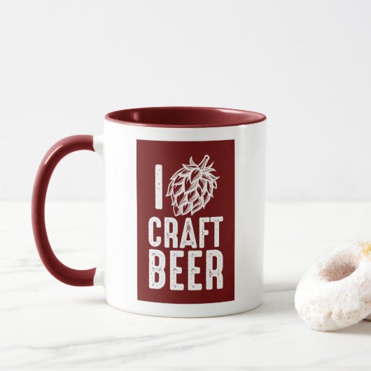 I Hop Craft Beer Mok (Met donut)