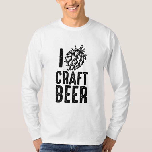 I Hop Craft Beer T-shirt (Voorkant)