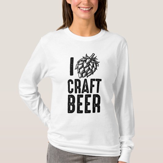 I Hop Craft Beer T-shirt (Voorkant)