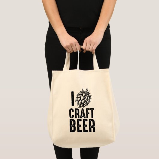I Hop Craft Beer Tote Bag (Voorkant (product))