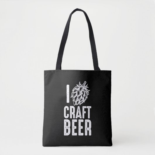 I Hop Craft Beer Tote Bag (Voorkant)