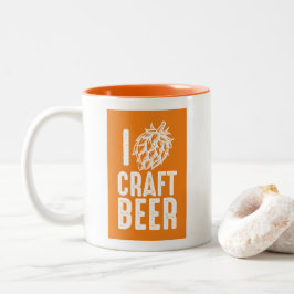 I Hop Craft Beer Tweekleurige Koffiemok