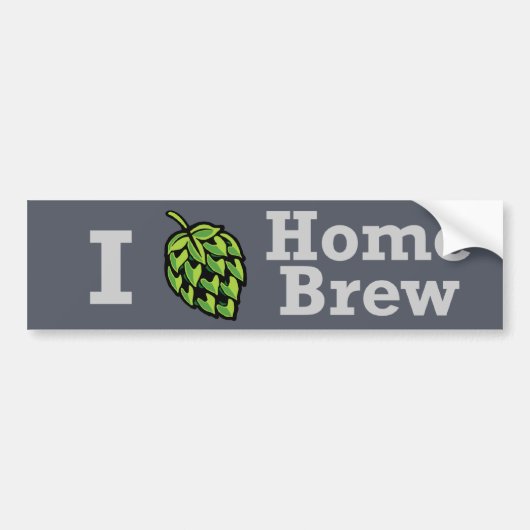 I [hop] Home Brew Sticker (Voorkant)
