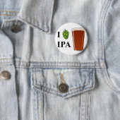 I "hop" IPA-ontwerp Ronde Button 5,7 Cm (In situ)