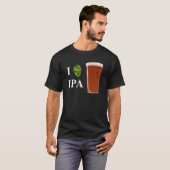 I "hop" IPA-ontwerp T-shirt (Voorkant volledig)