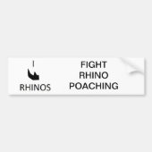 I horn rhino bumper sticker (Voorkant)