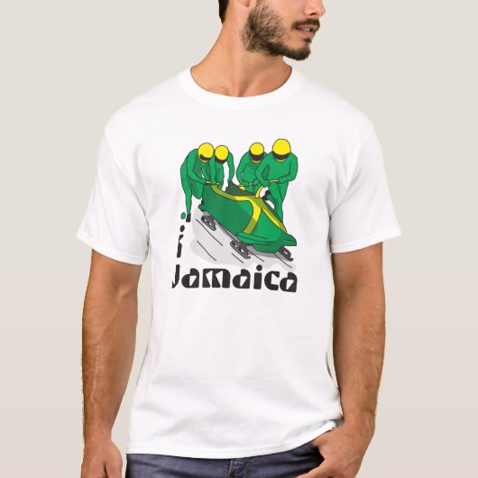 I hou van JAMAICA T-shirt (Voorkant)