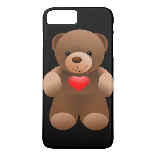  I hou van Teddy Bear Case-Mate iPhone Case (Achterkant)
