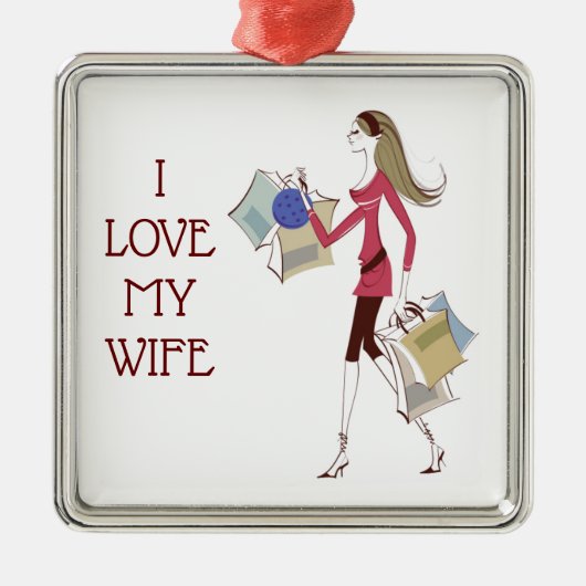 ****I HOUD VAN MIJN VROUW*** CHRISTMAS ORNAMENT (Voorkant)