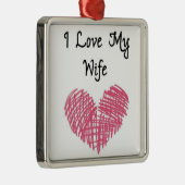 **I HOUDT VAN MIJN VROUW** CHRISTMAS ORNAMENT (Rechts)