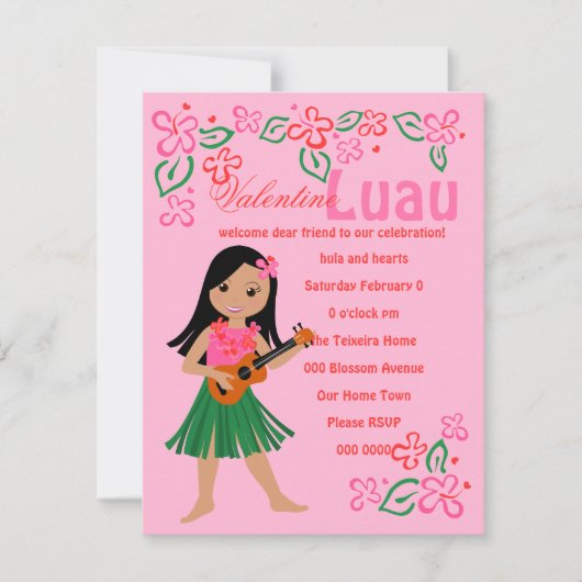 I Hula-Love You\Ukulele Kaart (Voorkant)