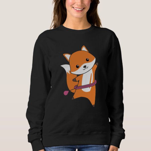 I Huller Cute Fox Funny Foxes Trui (Voorkant)