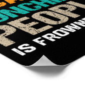 I Hunt Because Punching People Is Frowned Upon Dee Poster (Hoek)
