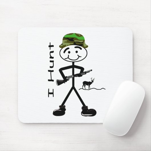 I Hunt Deer Muismat (Met muis)