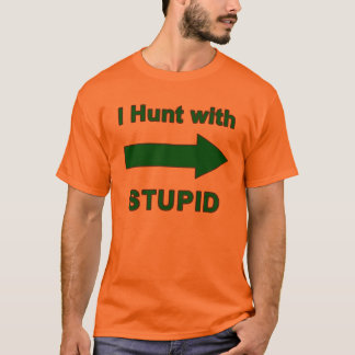 I Hunt met Stomme - het shirt van mannen met pijl