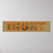 I Hunt Poster (Voorkant)