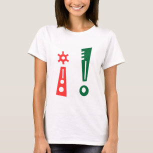 i! i.de uitroepbrug t-shirt
