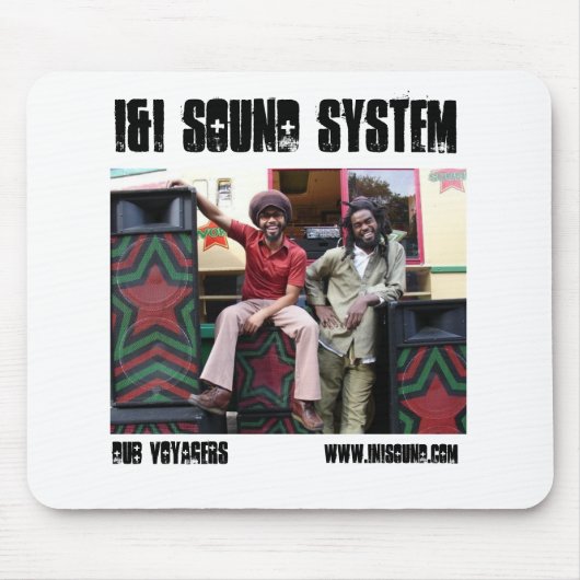 i&i-GELUID-muispad met DUB-VOYAGERS Muismat (Voorkant)