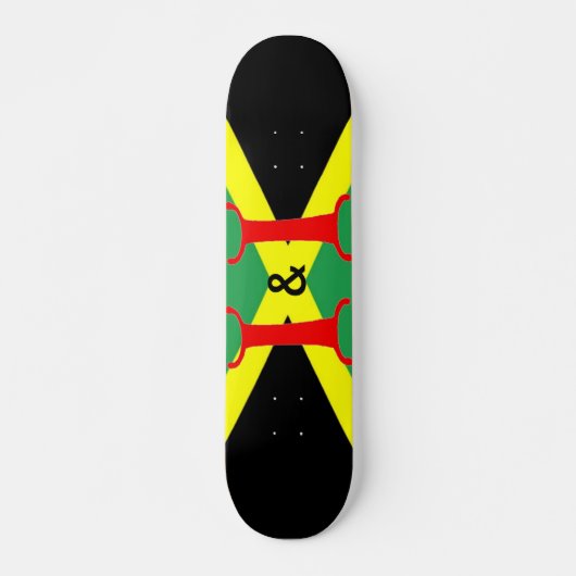 I & I Jamaican Skateboard (Voorkant)