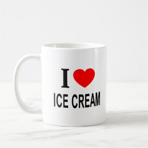 I ❤️ ICE CREAM I LIEFT VAN ICE CREAM I HEART ICE C KOFFIEMOK