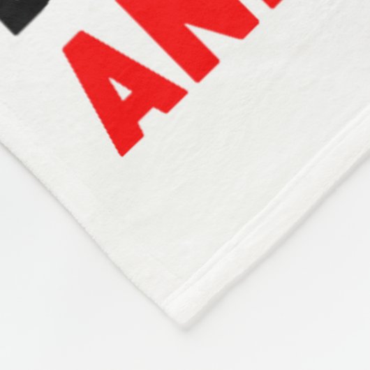 I Identify As A Christmas Tree Lit On The Outside Fleece Deken (Hoek)