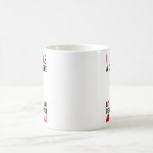 I Identify As A Christmas Tree Lit On The Outside Koffiemok (Center)