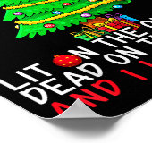 I Identify As A Christmas Tree Lit On The Outside  Poster (Hoek)