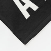 I Identify As A Problem Funny Raccoon Humor Sarcas Fleece Deken (Hoek)