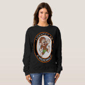 I Identify As A Werewolf Women's Men's Halloween Trui (Voorkant volledig)