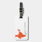 I India_bagagelabel Bagagelabel (Voorkant verticaal)