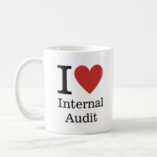 I ❤️ Internal Audit voor medewerkers CUSTOM Mokken