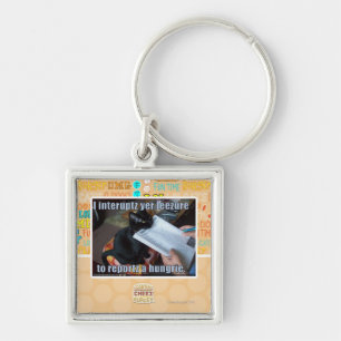 I interupt yer Leezure Sleutelhanger