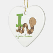 I is voor ingewanden keramisch ornament (Links)