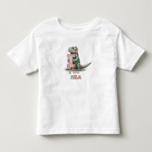 I is voor Isla – Persoonlijk T-shirt voor Peuters