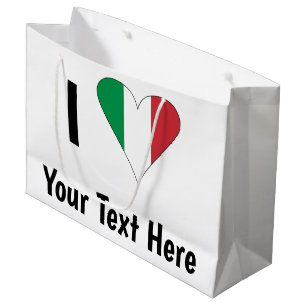 I (Italiaanse vlag) Jouw tekst Groot Cadeauzakje