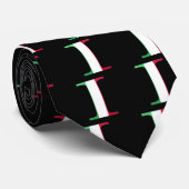 I (Italië) Monogram Stropdas (Opgerold)