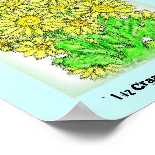 " I iz Craazee Over Daazees " , Poster (Hoek)