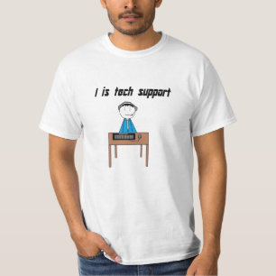 i iz - technische support t-shirt