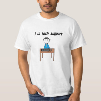 i iz - technische support t-shirt