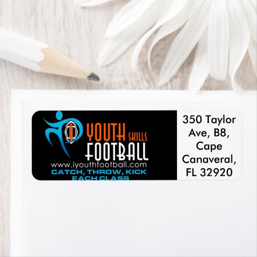 I Jeugd Football Etiket (Insitu)