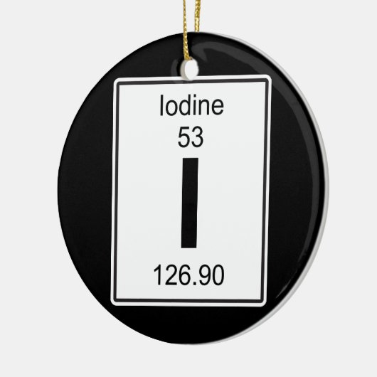 I - Jodium Keramisch Ornament (Links)