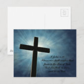 I John 4:15 Briefkaart (Voorkant / Achterkant)