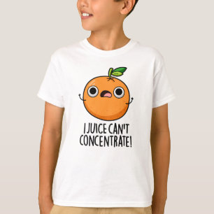 I Juice kan geen Oranje snoepje concentreren T-shirt