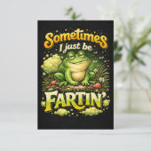 I Just Be Fartin’ Bedankkaart (Staand voorkant)
