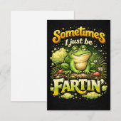 I Just Be Fartin’ Bedankkaart (Voorkant / Achterkant)
