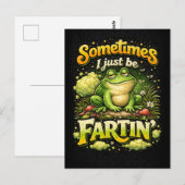 I Just Be Fartin’ Briefkaart (Voorkant / Achterkant)
