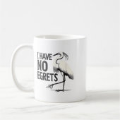 I Just Can't Tee Co. Funny I Have No Egrets Regret Koffiemok (Links)